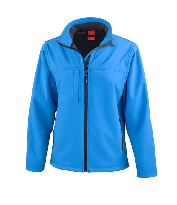 Result Ladies Classic Soft Shell Jacket Azure