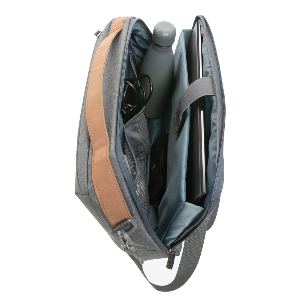 Branded Impact AWARE™ 300D two tone deluxe 15.6" laptop bag