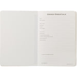 Branded Freshborough Bamboo covered notebook
