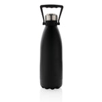 Branded RCS Recycled stainless steel large vacuum bottle 1.5L