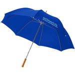 Branded Karl 30" golf umbrella with wooden handle