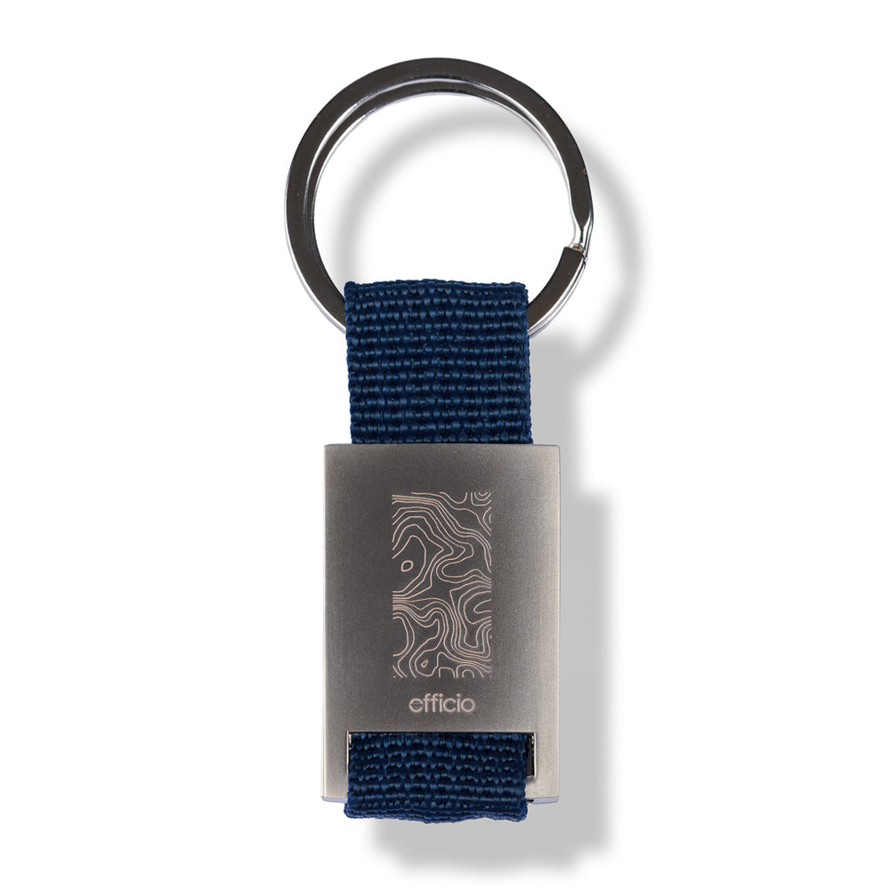 Express Metal & Webbing Keyring