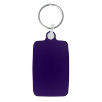 55mm Rectangle Keyring