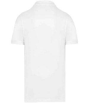 WK Designed to Work Anti-Bacterial Piqué Polo Shirt White