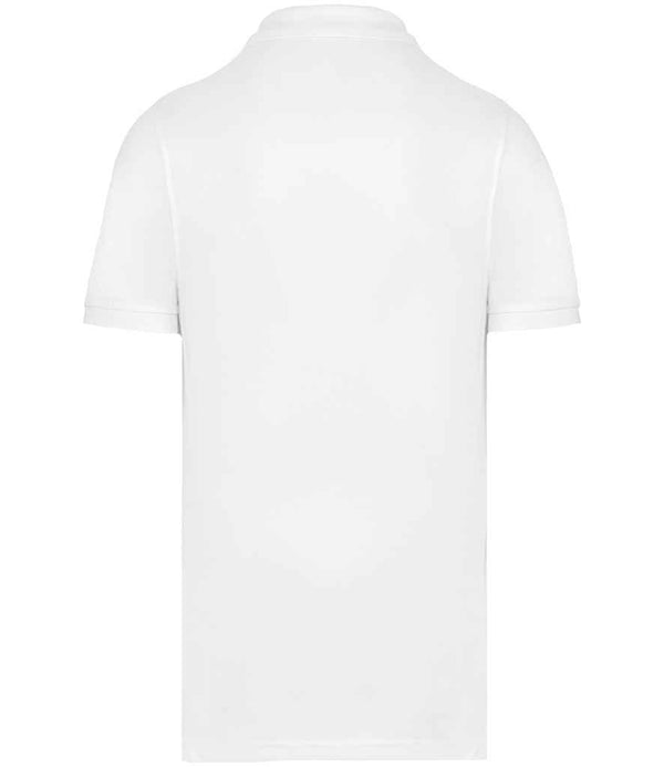 WK Designed to Work Anti-Bacterial Piqué Polo Shirt White
