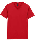 Gildan SoftStyle® V Neck T-Shirt Red