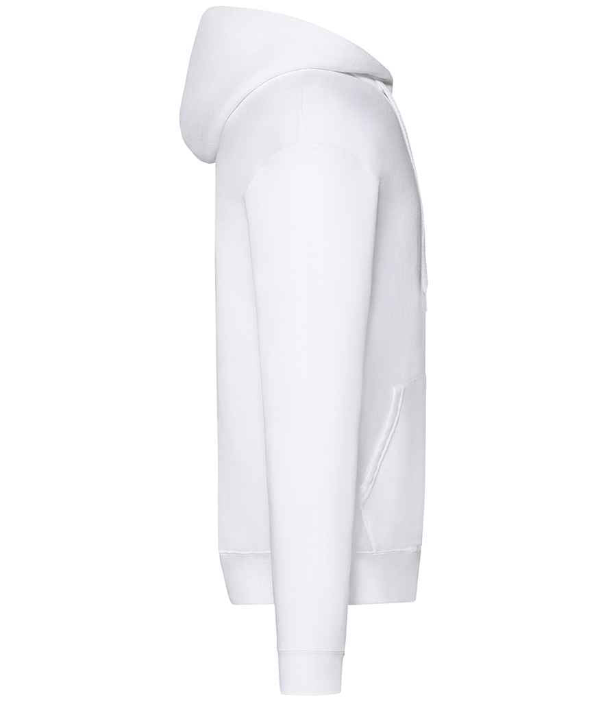 Fruit of the Loom Classic Zip Hooded Sweatshirt White