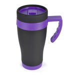 Branded Oregon Matt Black Travel Mug