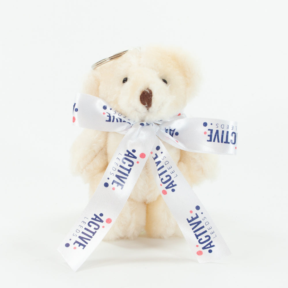 Bow Bear I 9cm Jointed Baby Bear Keyring