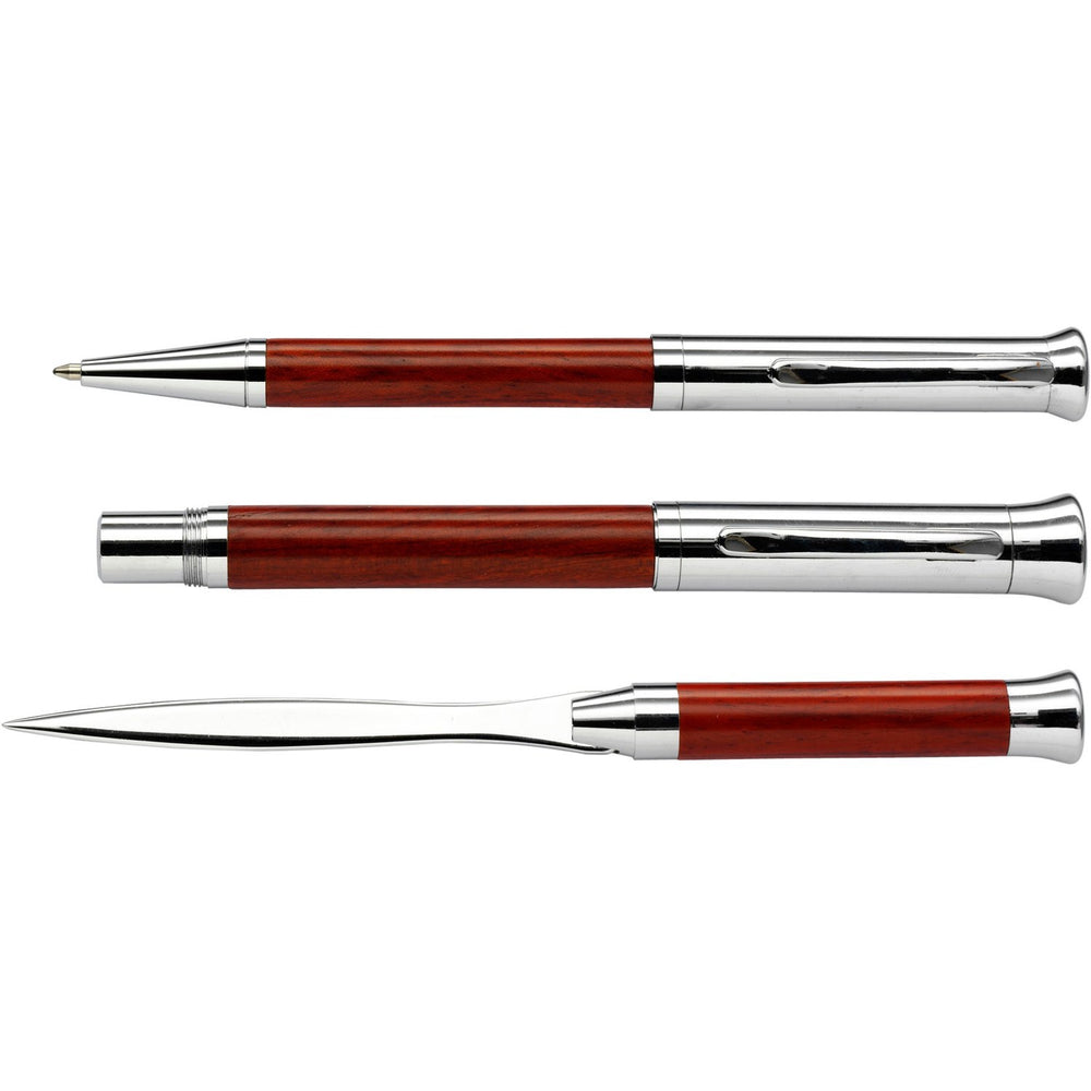 Branded Letah Opener/pen set