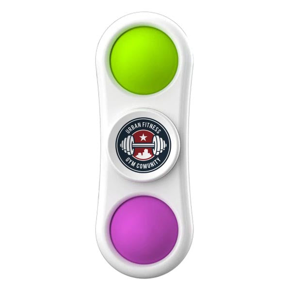 Pop It Fidget Double Spinner