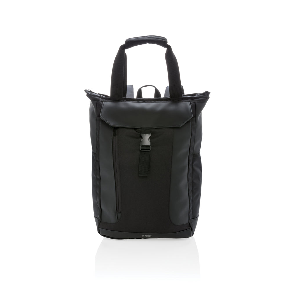 Branded Swiss Peak RFID 15" laptop totepack PVC free