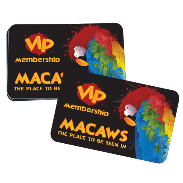 Digitally Printed Membership/ID Card with Signature Panel
