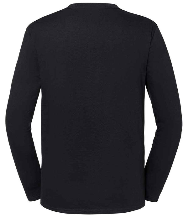Fruit Loom Iconic 195 Long Sleeve T-Shirt Black