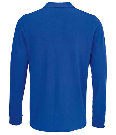 SOL'S Unisex Prime Long Sleeve Piqué Polo Shirt