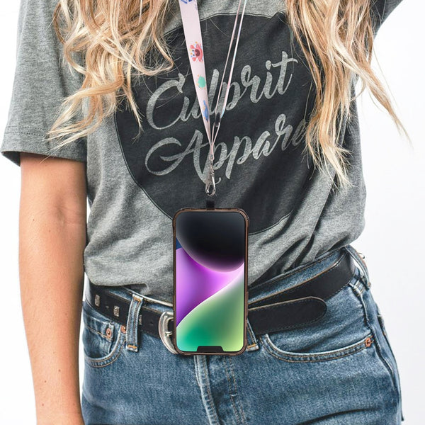 Adjustable RPET Phone Lanyard