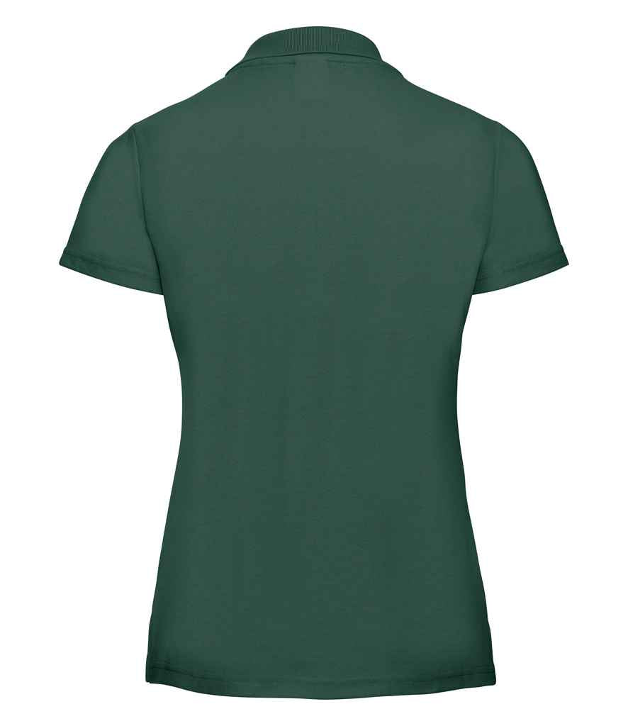 Russell Ladies Classic Poly/Cotton Piqué Polo Shirt Bottle Green