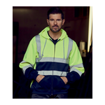 Yoko Hi-Vis Zip Hoodie