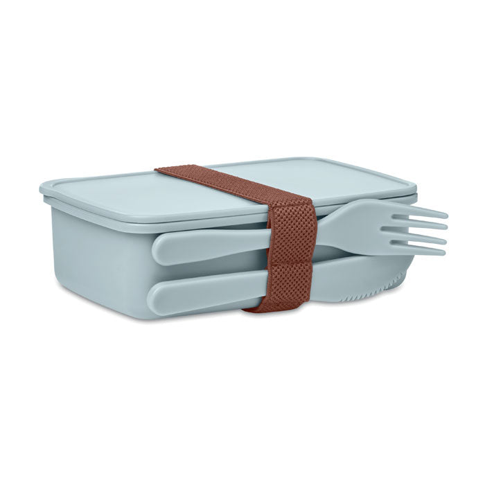 Branded Lunch box with cutlery