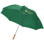 Branded Karl 30" golf umbrella with wooden handle