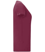 Fruit of the Loom Ladies Iconic 150 T-Shirt Burgundy