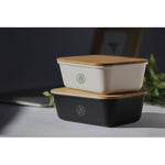 Branded Lunch box with bamboo lid