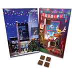 Portrait Desktop Advent Calendar with 24 Chocolates