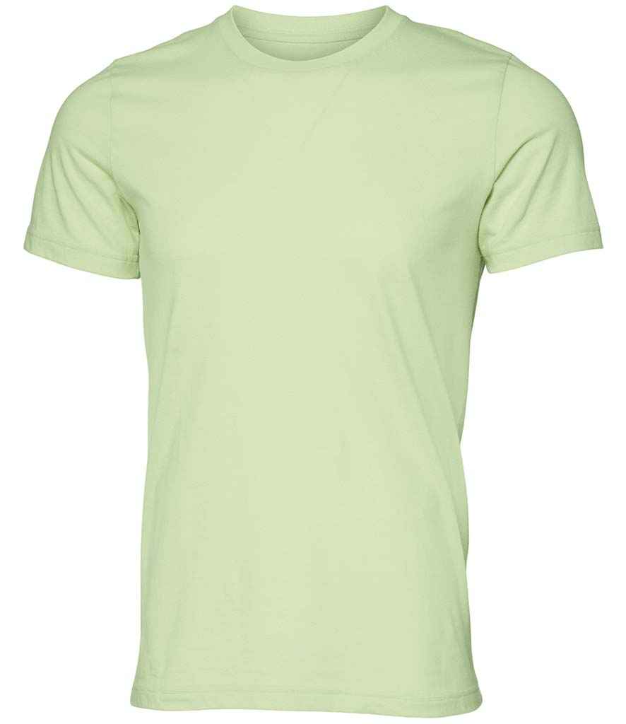 Canvas Unisex Crew Neck T-Shirt Spring Green