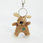 Coloured T-Shirt Bear II 11cm Keychain Gang Dog, Brown