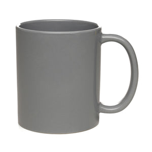 CAMBRIDGE 11oz Glazed Mug Grey