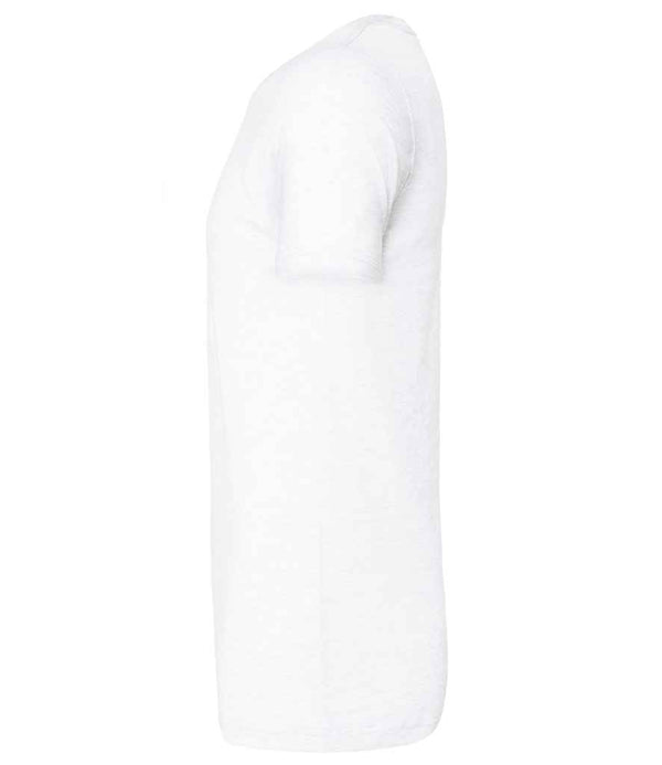 Canvas Unisex Tri-Blend T-Shirt Solid White Tri-Blend