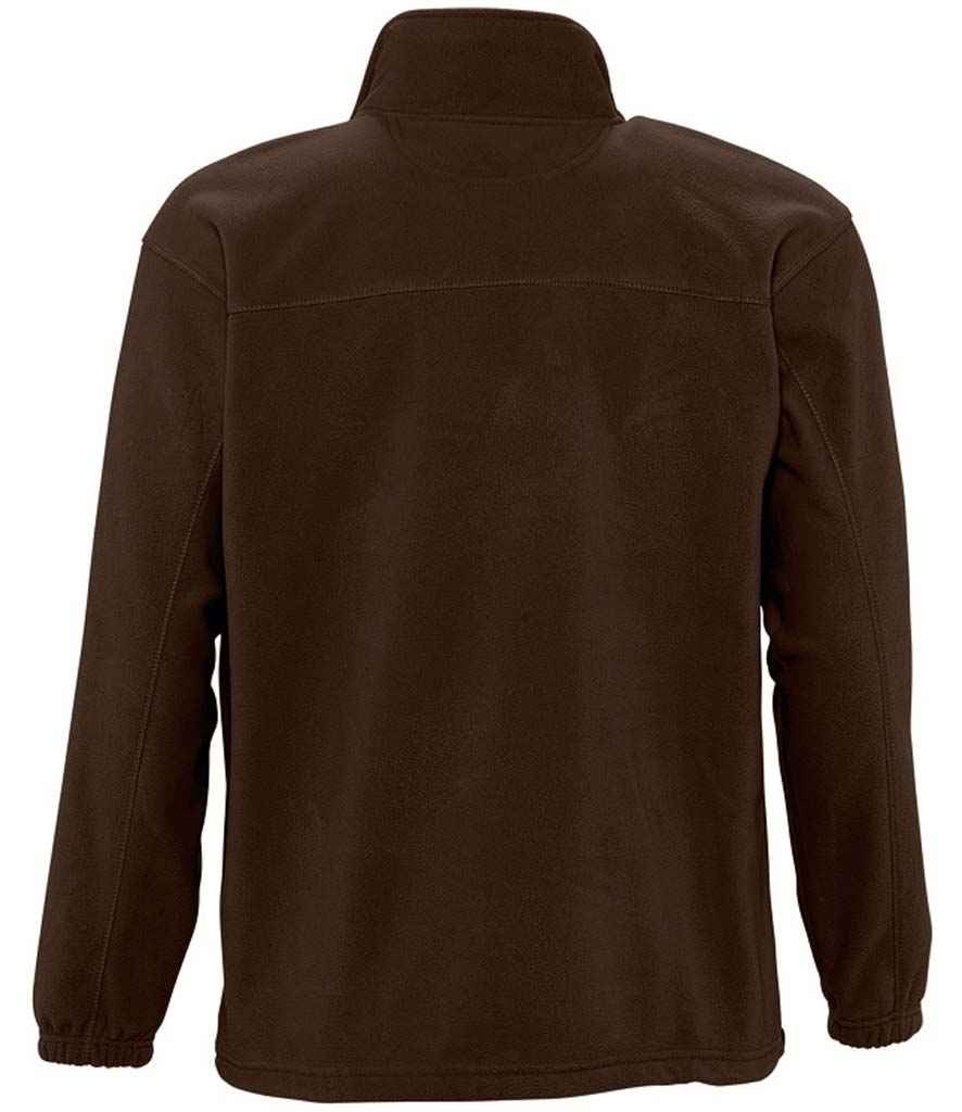 SOL'S North Fleece Jacket Dark Chocolate