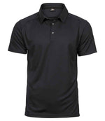Tee Jays Luxury Sport Polo Shirt Black