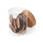 SPICE 700. Borosilicate glass canister with bamboo lid 700 mL