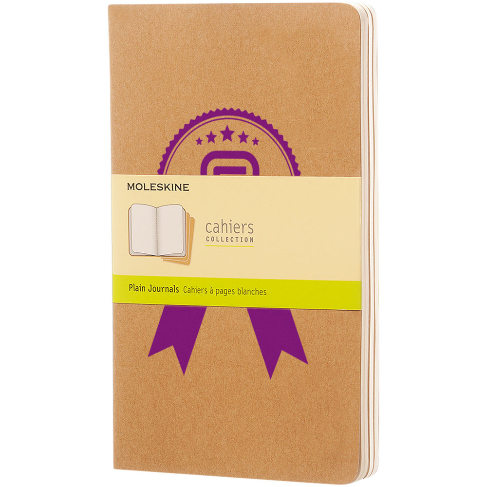 Moleskine Cahier Large Plain Journal Black
