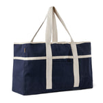 Branded VINGA Volonne AWARE™ recycled canvas beach bag
