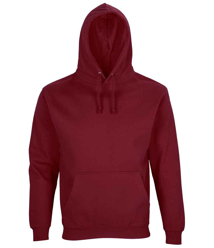SOL'S Unisex Condor Hoodie Burgundy