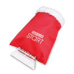 Branded Car ice scraper w/ mitten
