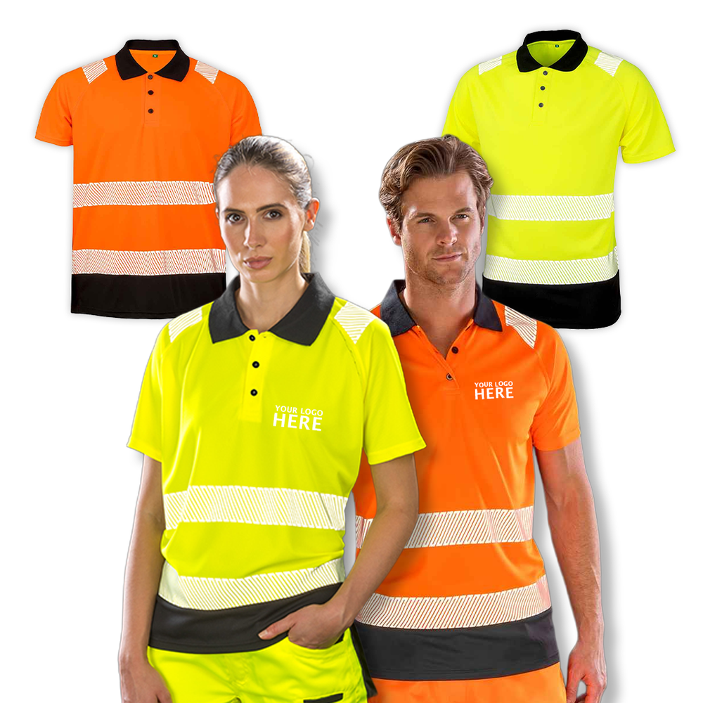 Result Genuine Recycled Safety Polo Shirt