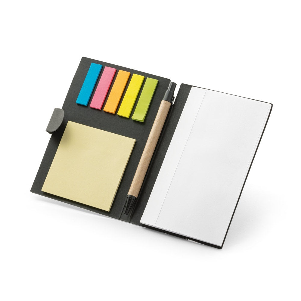 COOPER. Coloured sticky notepad with 6 sets