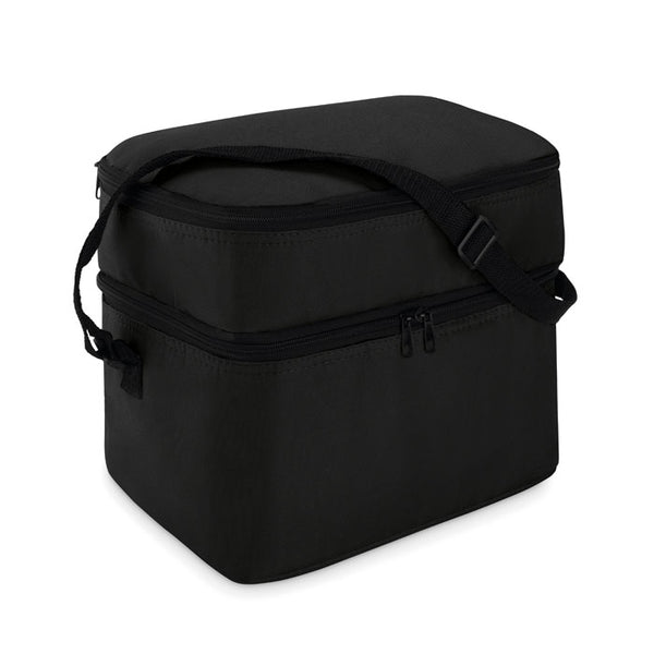 Branded Cooler bag with 2 compartments