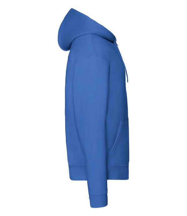 Fruit of the Loom Premium Zip Hooded Sweatshirt Royal Blue