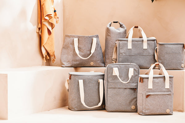 Branded VINGA Sortino beach bag