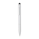 Branded Kymi RCS certified recycled aluminium pen with stylus