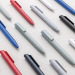 Branded Pocketpal GRS certified recycled ABS mini pen