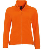 SOL'S Ladies North Fleece Jacket Orange