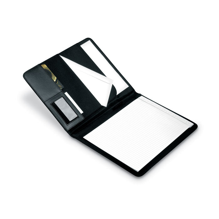 Branded PU portfolio w/ 20 pages bloc