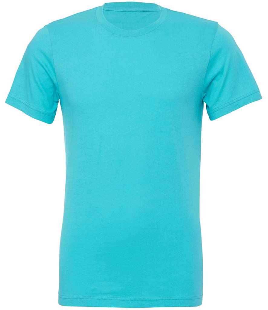 Canvas Unisex Crew Neck T-Shirt Teal