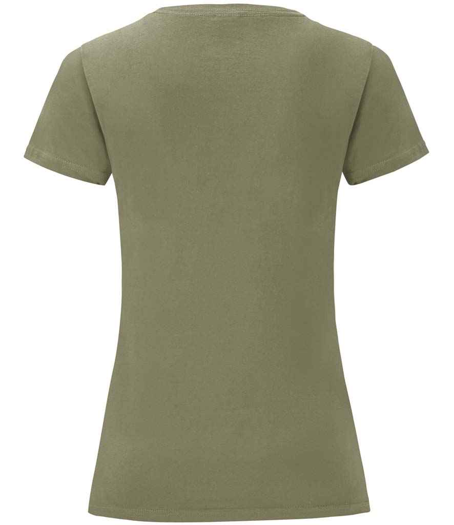 Fruit of the Loom Ladies Iconic 150 T-Shirt Classic Olive
