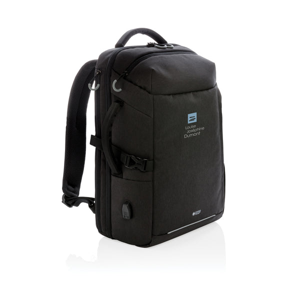 Branded Swiss Peak AWARE™ XXL weekend travel backpack